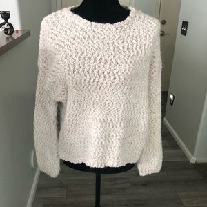 White sweater soft material